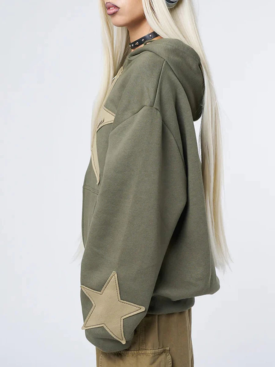 Women’s Star Zip-Up Hoodie